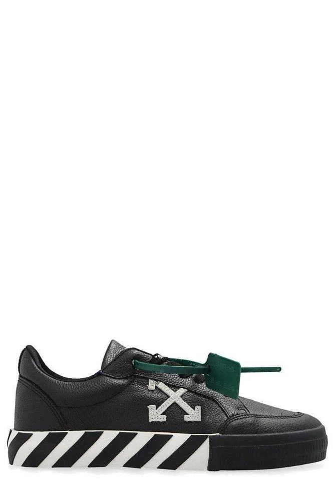 商品Off-White|Off-White Vulcanized Lace-Up Sneakers,价格¥2123,第1张图片