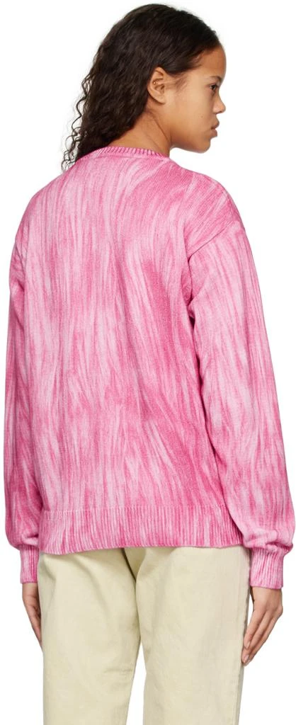 商品STUSSY|Pink Printed Fur Sweater,价格¥661,第3张图片详细描述