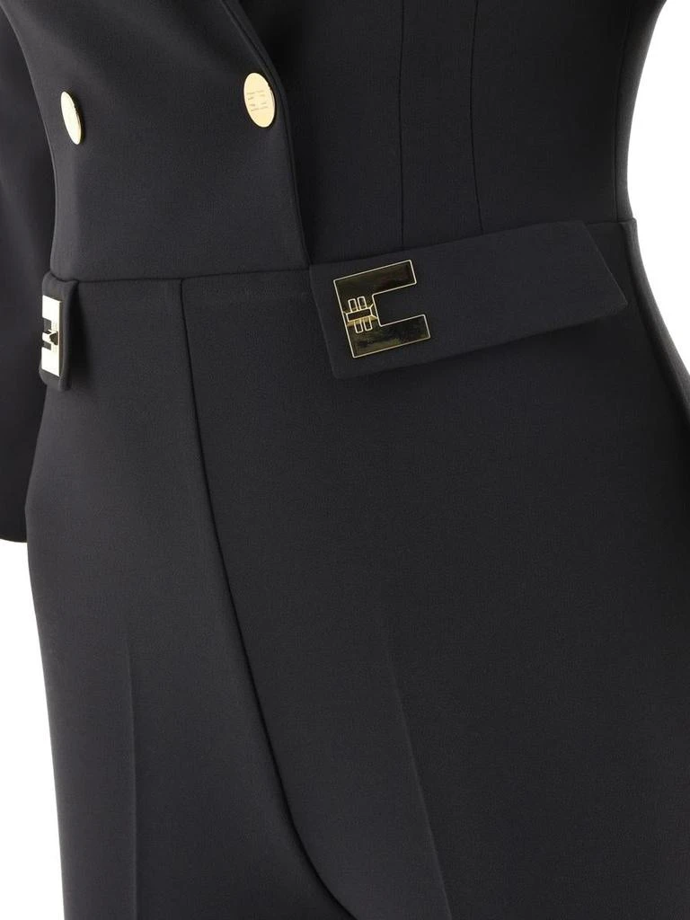 商品ELISABETTA FRANCHI|Double-breasted jumpsuit,价格¥3908,第4张图片详细描述