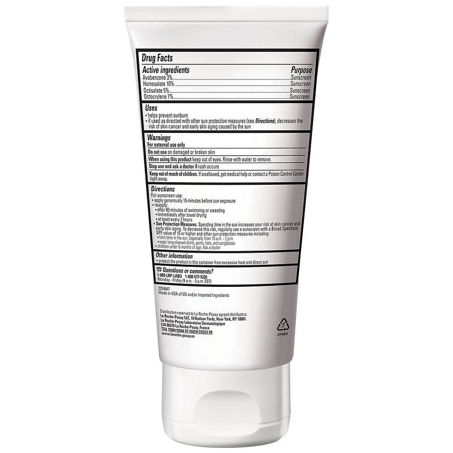 商品La Roche Posay|Melt-In Milk Face and Body Sunscreen Lotion SPF 60,价格¥319,第2张图片详细描述