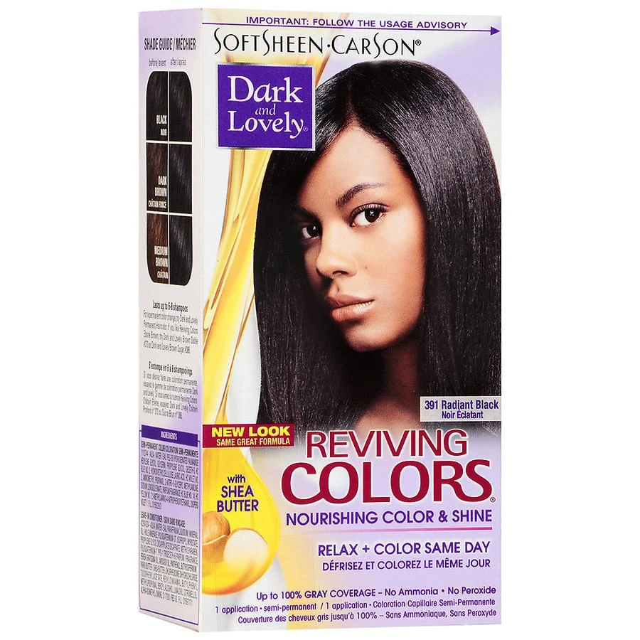 商品SoftSheen-Carson Dark and Lovely|Relax & Color Same Day Semi-Permanent Haircolor,价格¥62,第1张图片