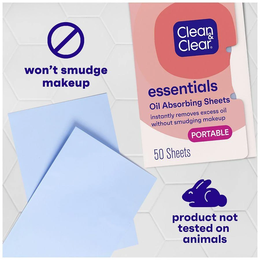 商品Clean & Clear|Oil Absorbing Facial Sheets,价格¥60,第4张图片详细描述