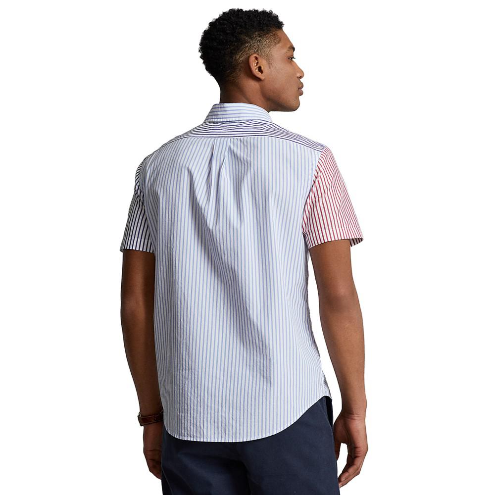 Men's Classic-Fit Striped Broadcloth Fun Shirt商品第2张图片规格展示