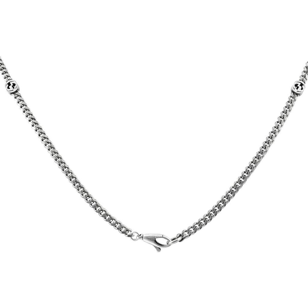 Gucci Mens 925-Sterling Sterling Necklace Size 20 inches商品第3张图片规格展示