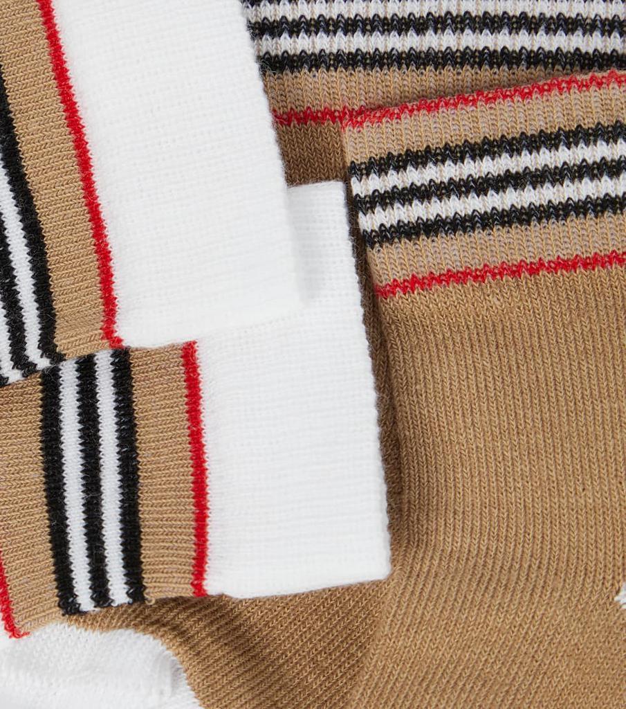 商品Burberry|婴儿2件套棉质混纺袜子,价格¥502,第4张图片详细描述