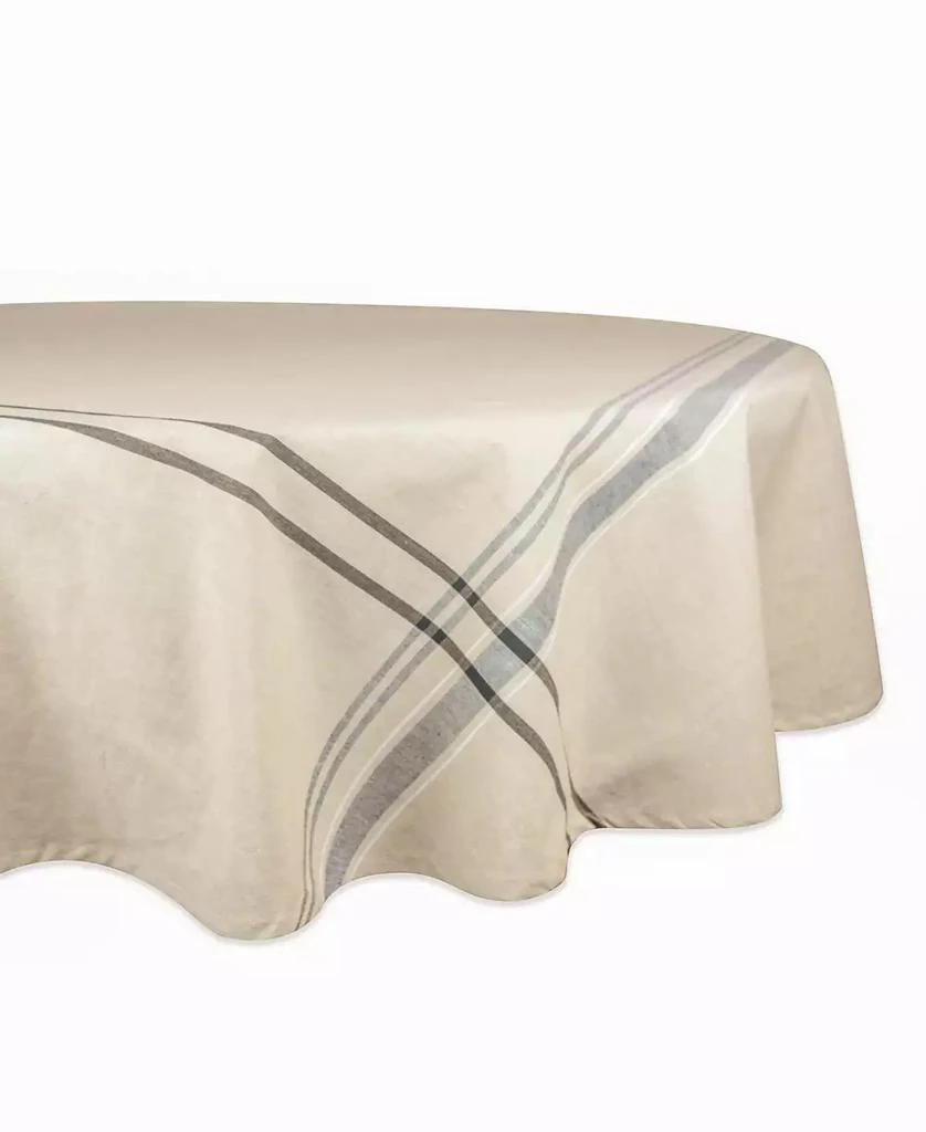 商品Design Imports|French Stripe Tablecloth 70" Round,价格¥252,第1张图片