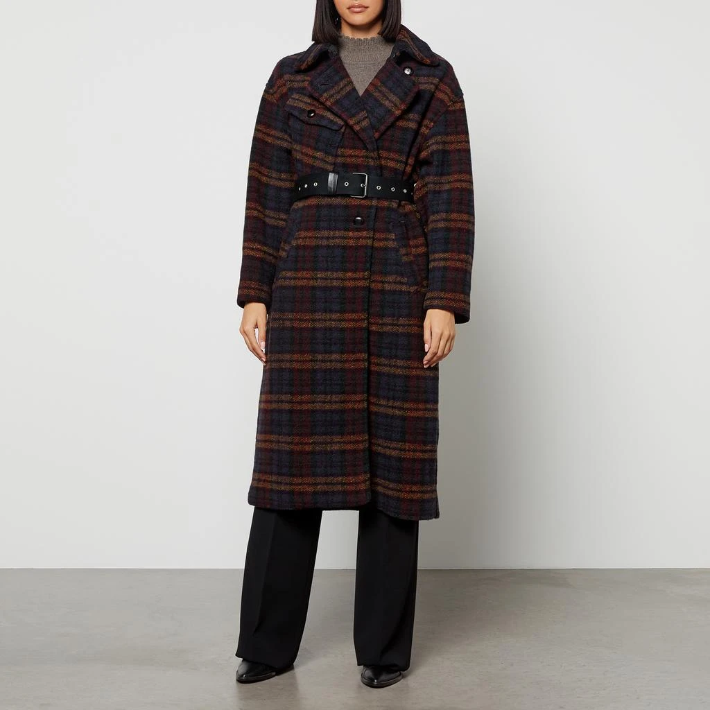 商品Isabel Marant Étoile|Marant Etoile Laurie Wool-Blend Coat,价格¥2556,第1张图片