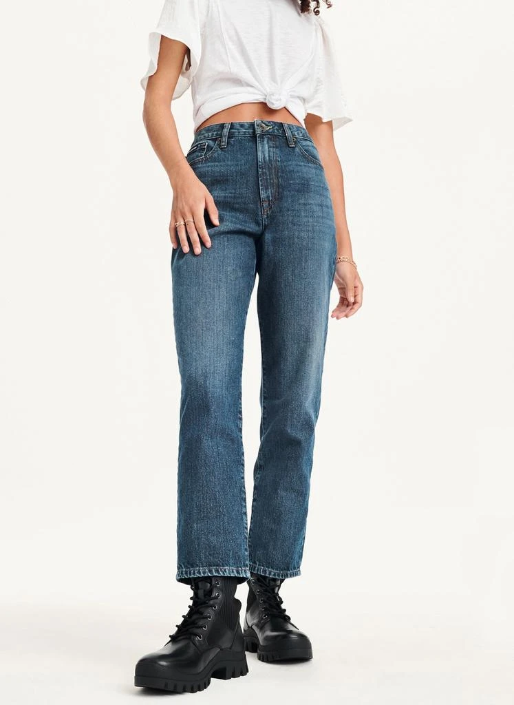 商品DKNY|Broome High Rise Vintage Jean - Full Length,价格¥293-¥338,第1张图片