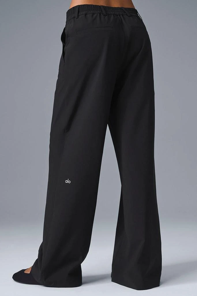 商品Alo|High-Waist Pursuit Trouser (Regular) - Black,价格¥1146,第3张图片详细描述
