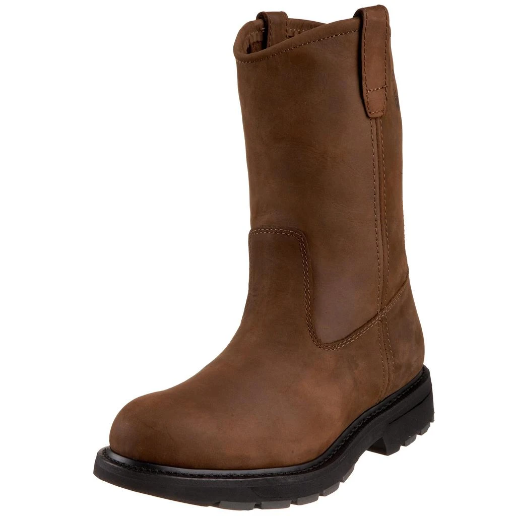 商品Wolverine|Mens DD Work Wellington Dark Brown 8 XW US,价格¥896,第1张图片