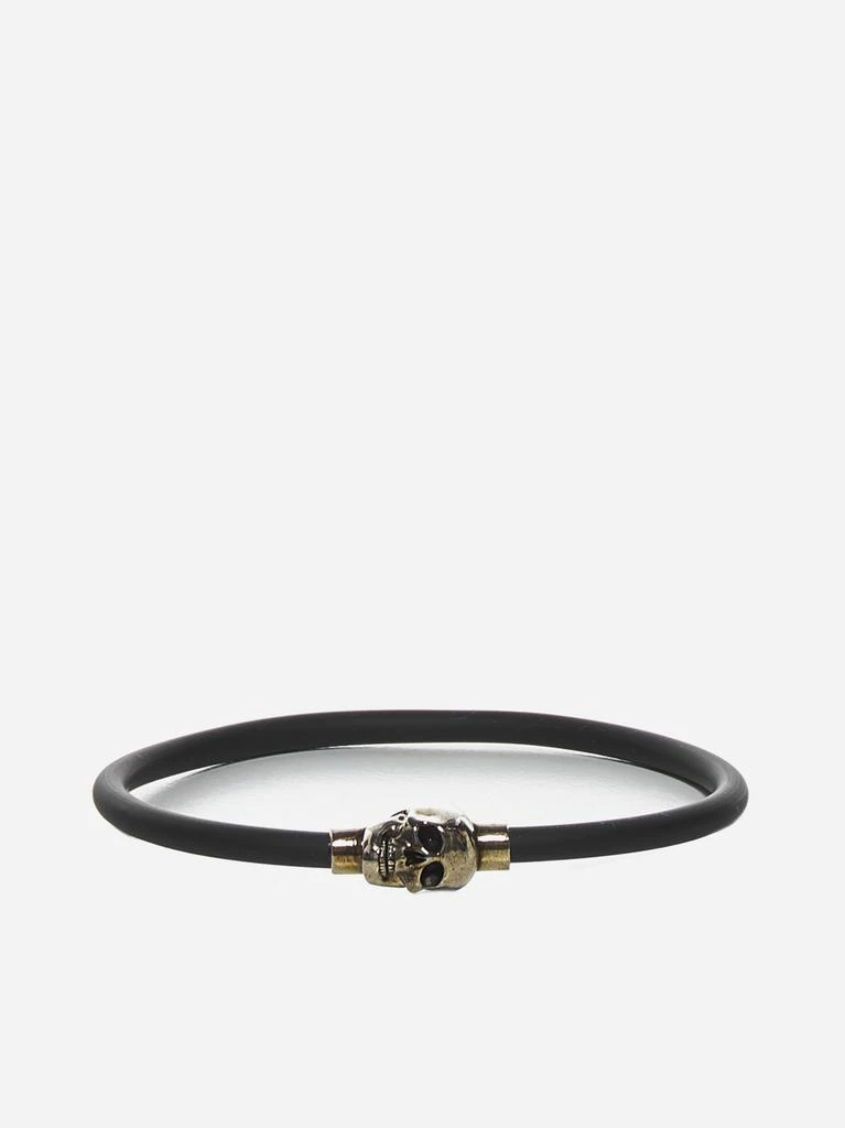 商品Alexander McQueen|Skull rubber bracelet,价格¥1304,第1张图片