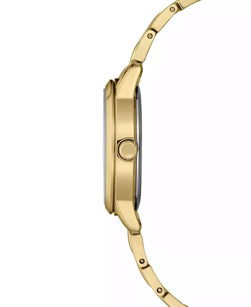 商品Seiko|Women's Essential Gold-Tone Stainless Steel Bracelet Watch 30mm,价格¥1786,第2张图片详细描述