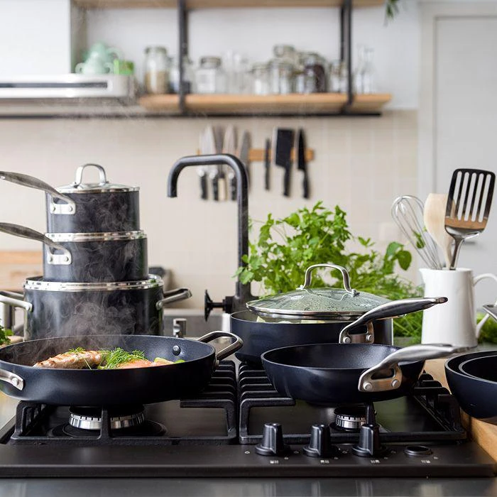 SearSmart Healthy Ceramic Nonstick Cookware Set, 12-Piece - 100% Exclusive 商品