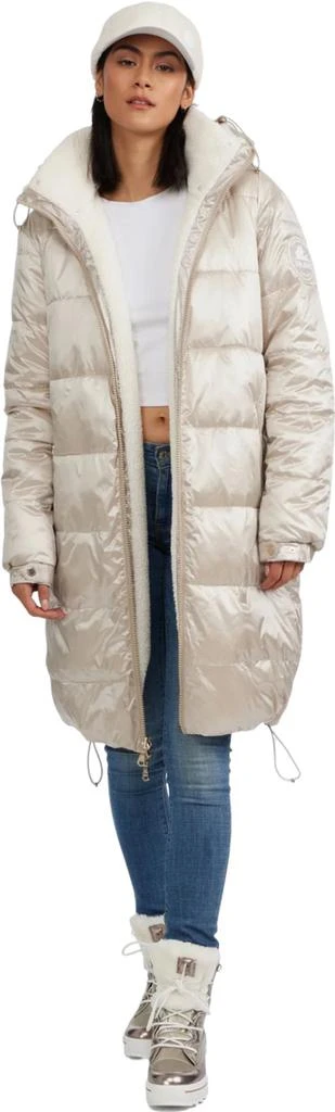 商品Pajar|Alsephina Reversible Long Puffer Jacket with Detachable Hood - Women's,价格¥1129,第3张图片详细描述