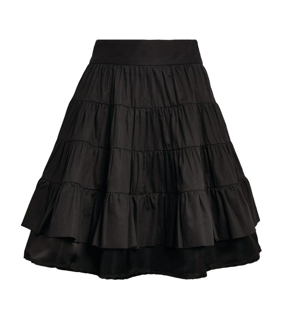 商品Sandro|Cotton Tiered Fanfan Skirt,价格¥1092,第1张图片