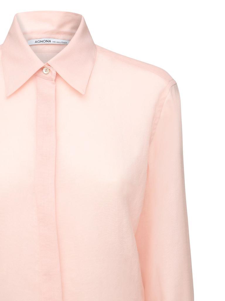 商品AGNONA|Mohair Blend Straight Shirt,价格¥3664,第4张图片详细描述