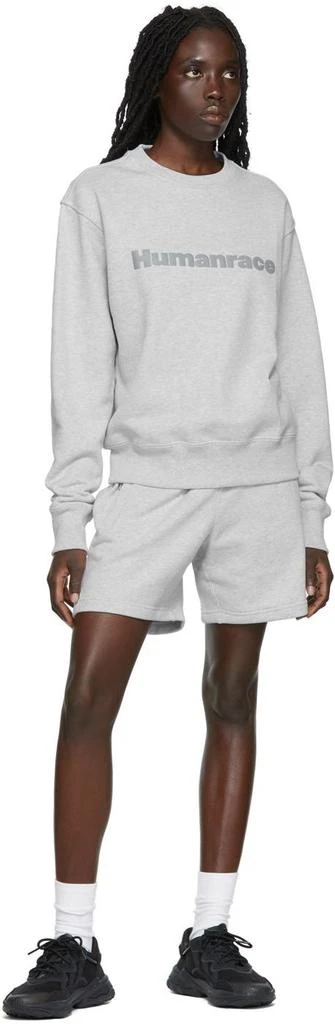 商品Adidas|Gray Humanrace Basics Cotton Sweatshirt,价格¥474,第4张图片详细描述