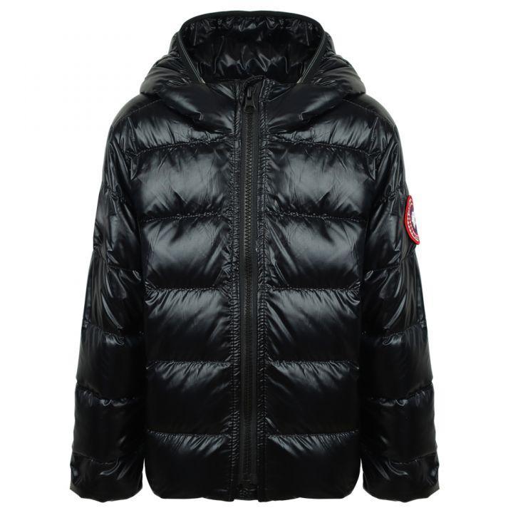 商品Canada Goose|Black Crofton Unisex Hooded Jacket,价格¥4054,第1张图片