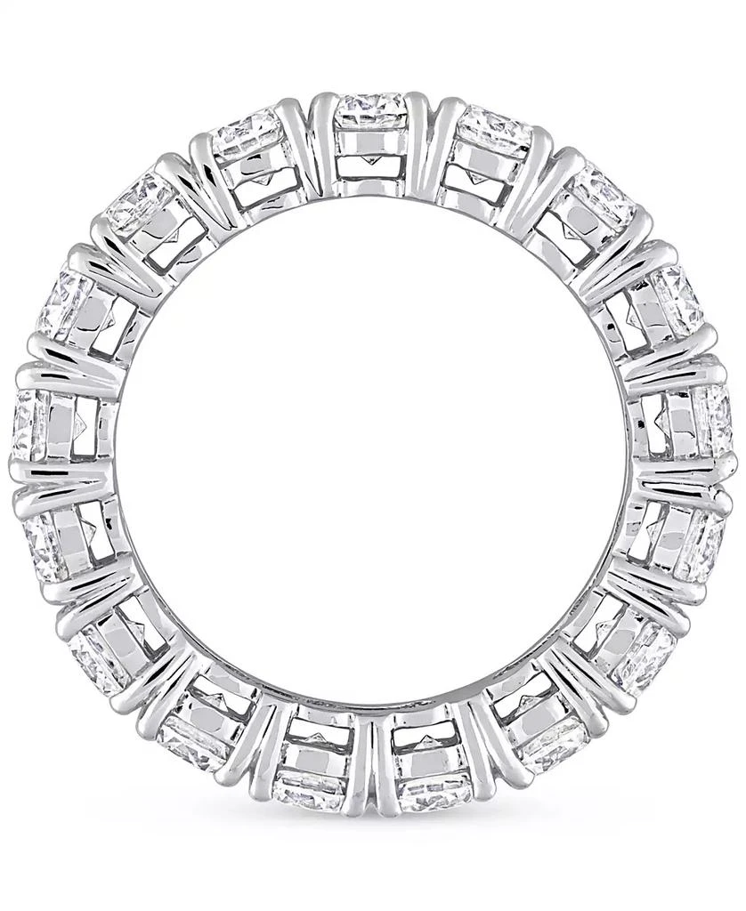 商品Macy's|Moissanite All-Around Eternity Band (4 ct. t.w.) in 10k White Gold,价格¥21386,第5张图片详细描述