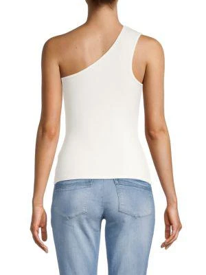 商品Bailey 44|Bryn Ribbed One-Shoulder Tank Top,价格¥160,第2张图片详细描述