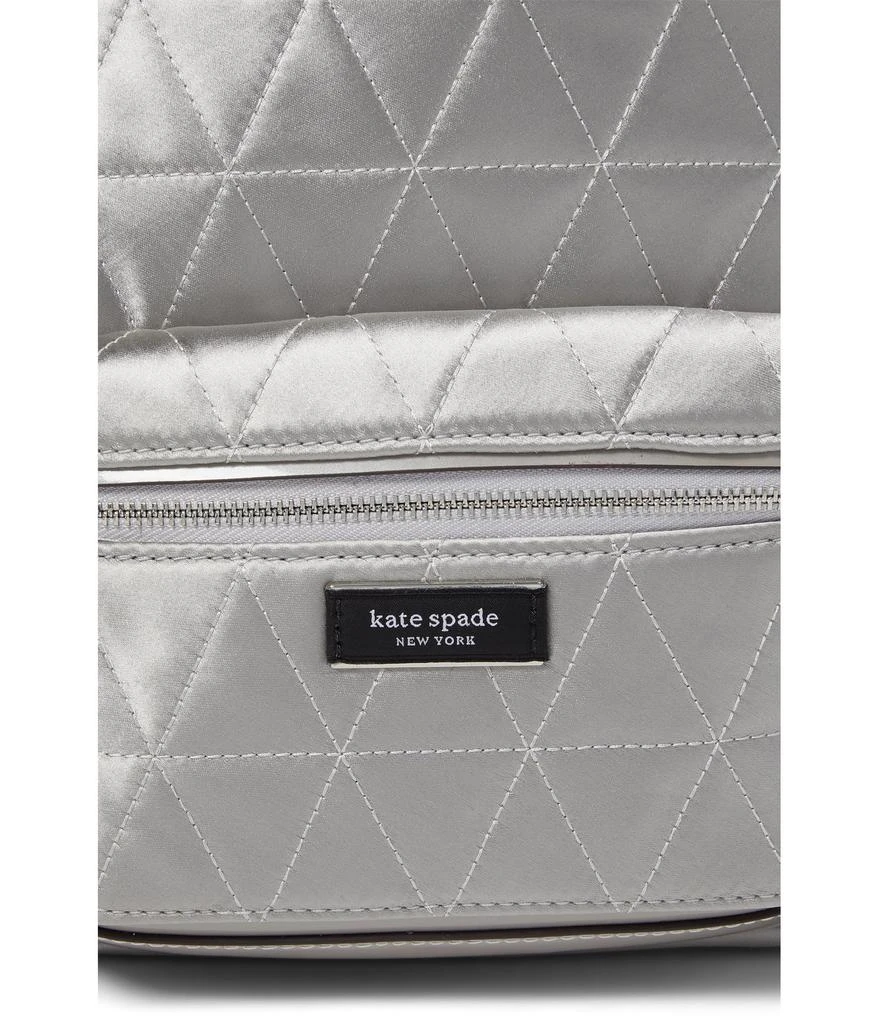 商品Kate Spade|Sam Icon Quilted Satin Small Backpack,价格¥2452,第4张图片详细描述