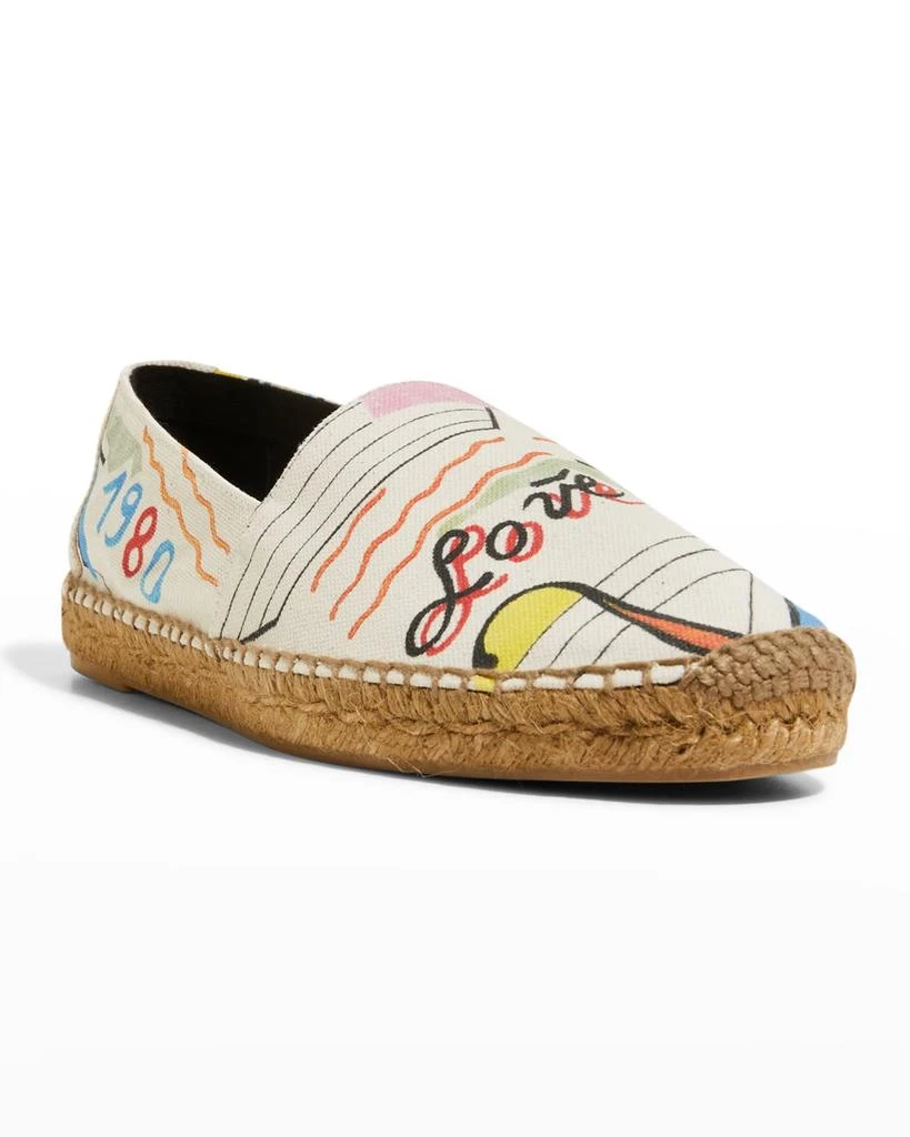 商品Yves Saint Laurent|Men's Perseo Canvas Espadrilles,价格¥4625,第2张图片详细描述