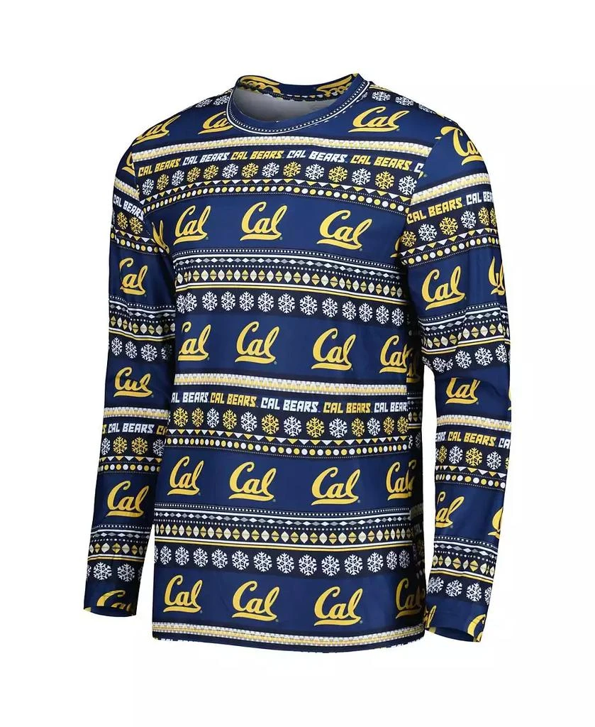 商品Concepts Sport|Men's Navy Cal Bears Swivel Long Sleeve T-shirt and Pants Sleep Set,价格¥358,第2张图片详细描述