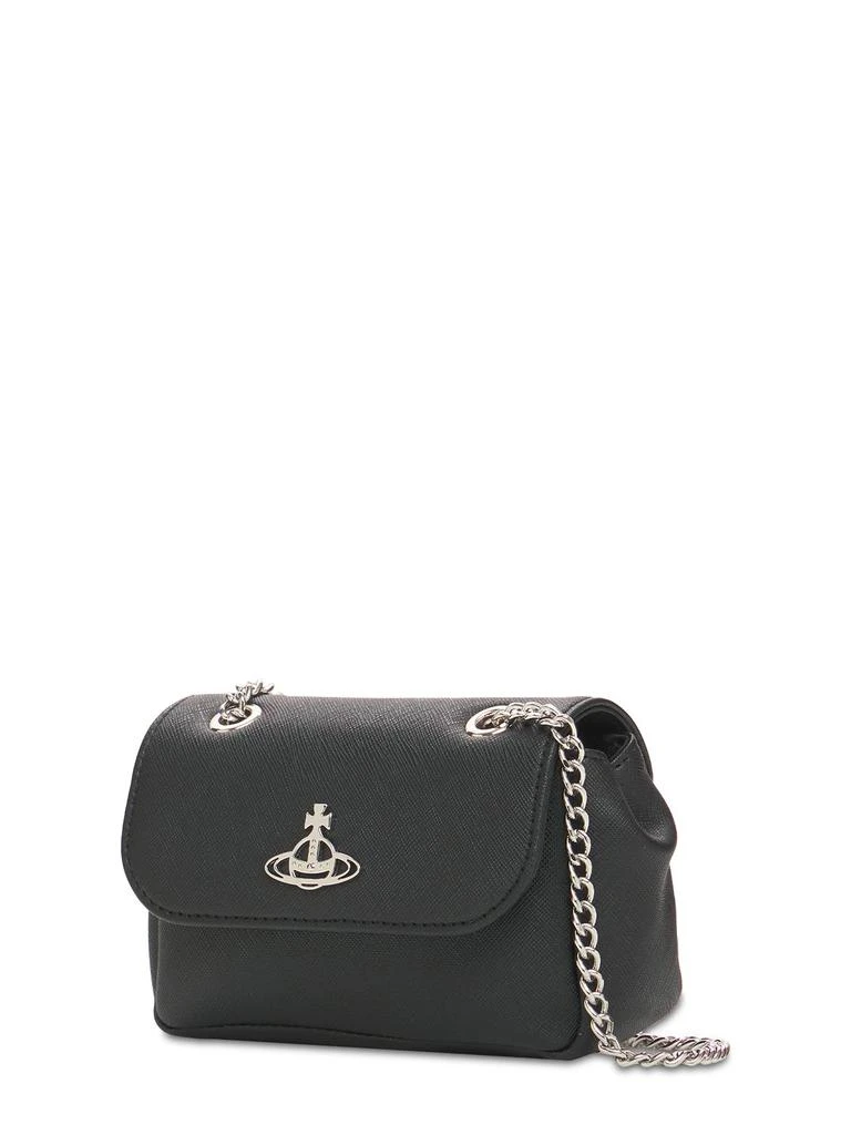 商品Vivienne Westwood|Small Derby Faux Leather Shoulder Bag,价格¥2125,第3张图片详细描述