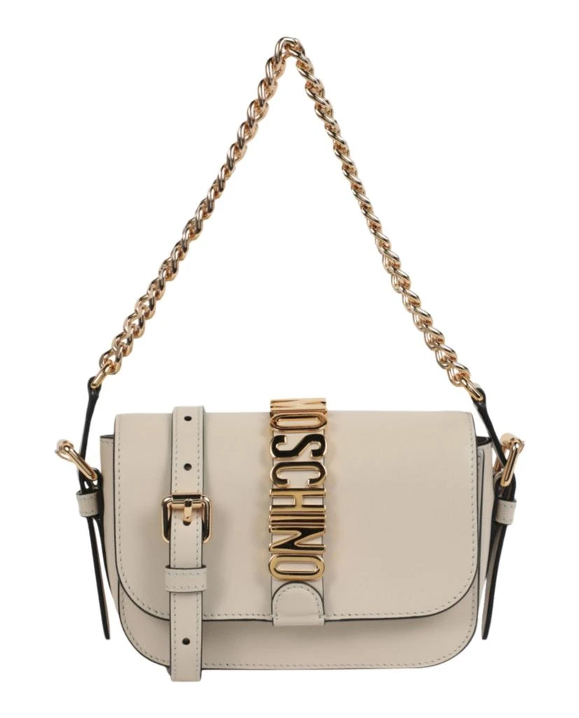 商品Moschino|Logo Leather Belt Shoulder Bag,价格¥5633,第1张图片