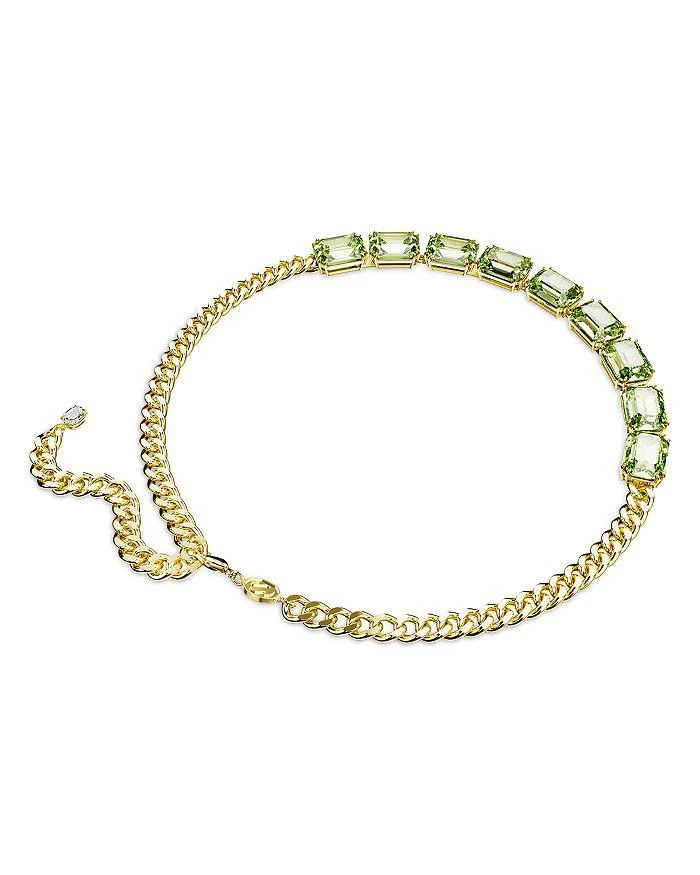 商品Swarovski|Millenia Green All Around Necklace, 17.75"-18.5",价格¥2596,第4张图片详细描述