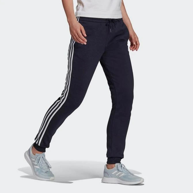 商品Adidas|Women's adidas Essentials Slim Tapered Cuffed Jogger Pants,价格¥335,第3张图片详细描述