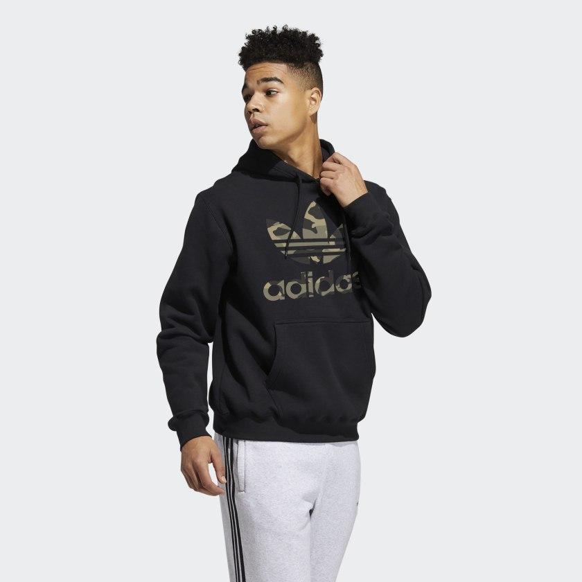 商品Adidas|Men's adidas Camo Hoodie,价格¥296,第6张图片详细描述