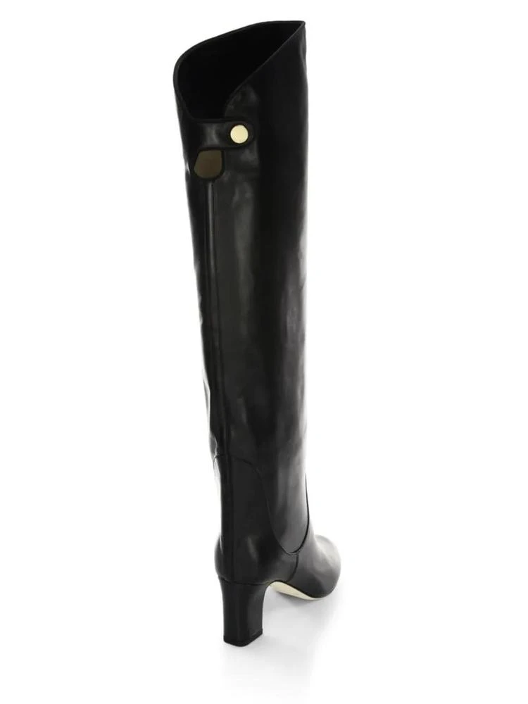 商品Jimmy Choo|Minerva 65 Leather Over-The-Knee Boots,价格¥4347,第2张图片详细描述