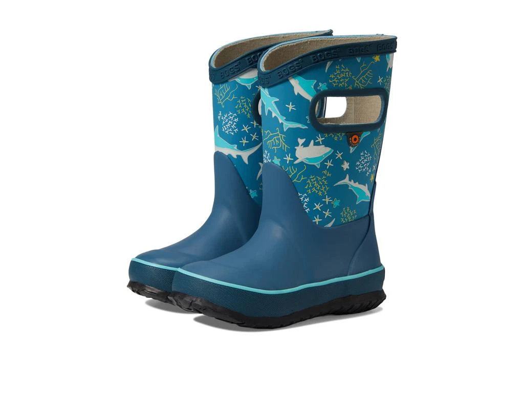 商品Bogs|Rain Boot Shark Coral (Toddler/Little Kid/Big Kid),价格¥194,第1张图片
