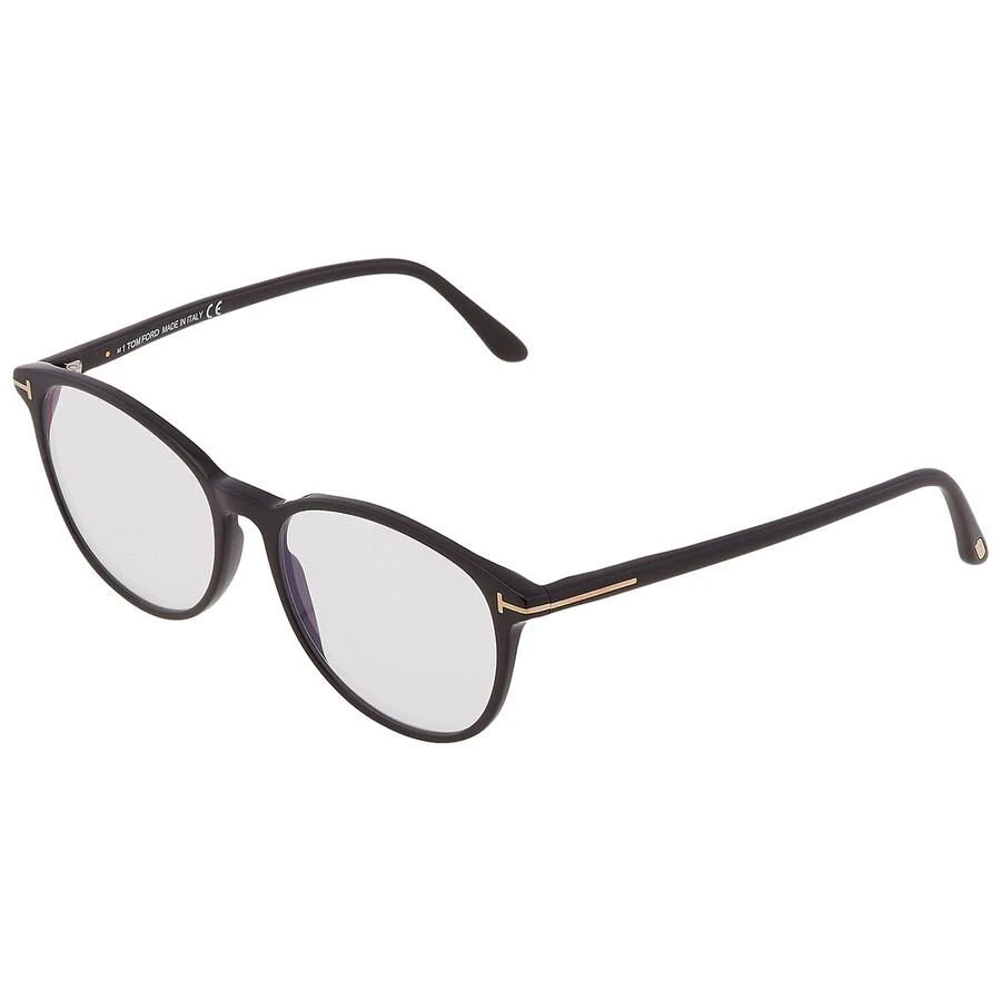 商品Tom Ford|Blue Light Block Oval Ladies Eyeglasses FT5810-B 001 53,价格¥634,第3张图片详细描述