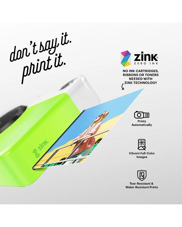 商品Kodak|PRINTOMATIC Instant Print Camera,价格¥376,第4张图片详细描述