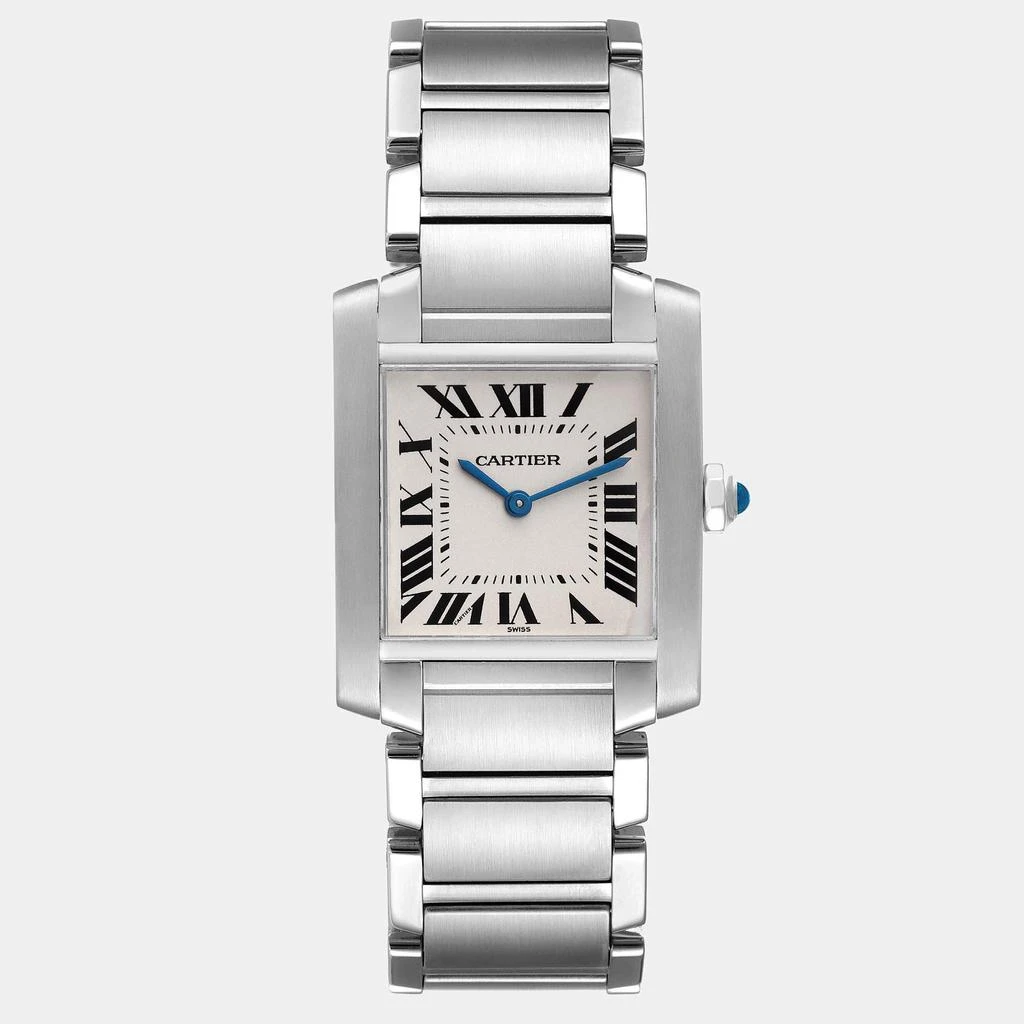 商品[二手商品] Cartier|Cartier Tank Francaise Midsize Steel Ladies Watch WSTA0005 25.0 X 30.0 mm,价格¥30119,第1张图片