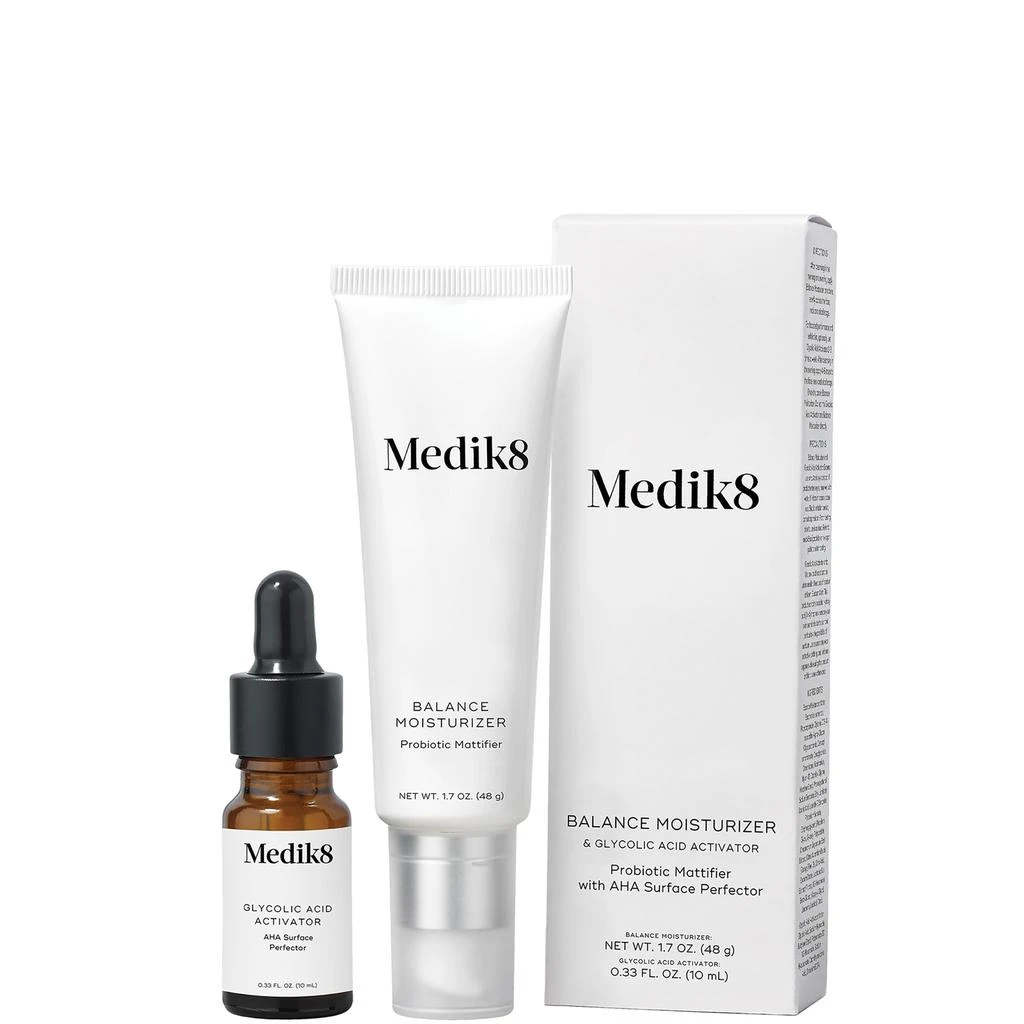 商品Medik8|Medik8 Balance Moisturiser with Glycolic Acid Activator 48g,价格¥517,第2张图片详细描述