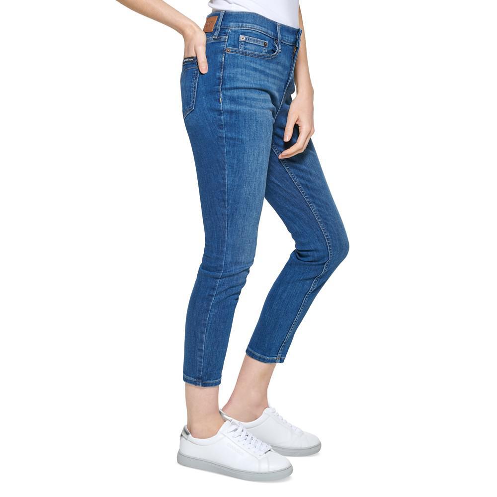 商品Calvin Klein|Petite High Rise 27" Skinny-Leg Jeans,价格¥392,第5张图片详细描述