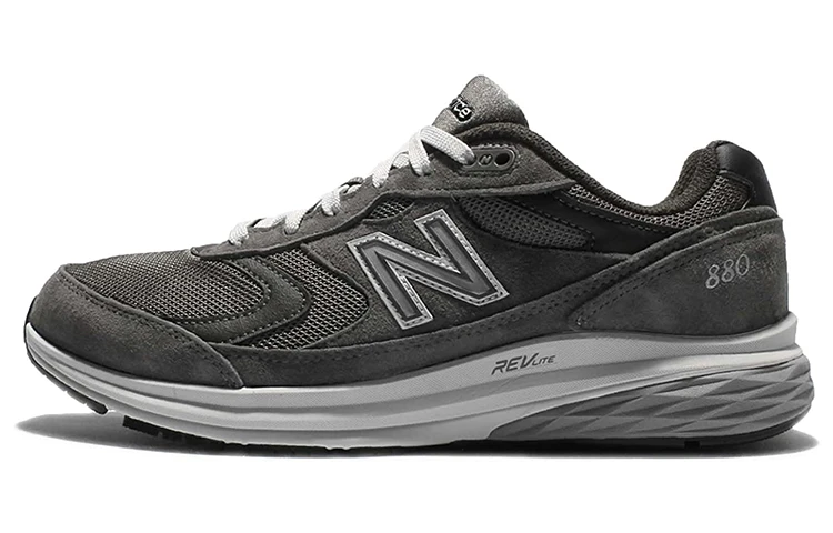 商品[国内直发] New Balance|[预售3天]880系列 复古百搭减震防滑耐磨支撑 低帮跑步鞋 男款 深灰色 2E Wide,价格¥521,第1张图片