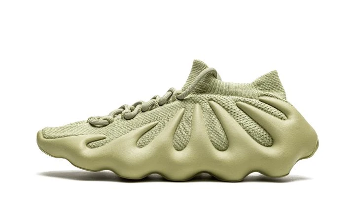 商品Adidas|男款 Yeezy 450 休闲鞋 灰胡绿,价格¥1420-¥2466,第3张图片详细描述