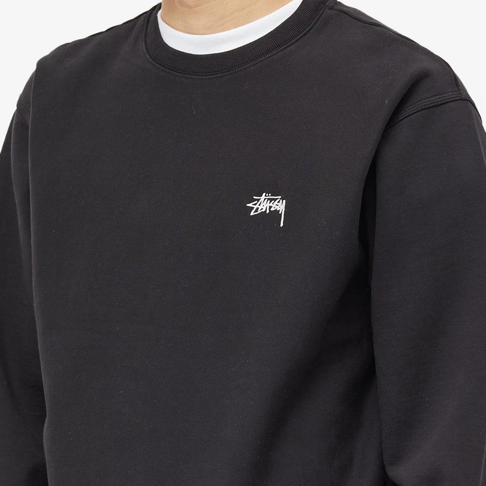 商品STUSSY|Stussy Stock Logo Crew,价格¥836,第5张图片详细描述