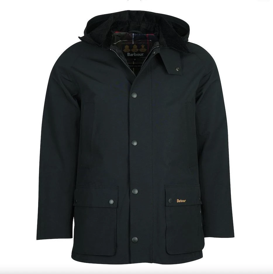 商品Barbour|Barbour Waterproof Ashby Jacket - Black,价格¥2087,第1张图片