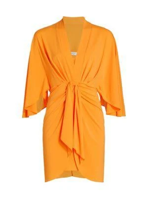 商品Bailey 44|Kellie Tie-Front Minidress,价格¥395,第3张图片详细描述