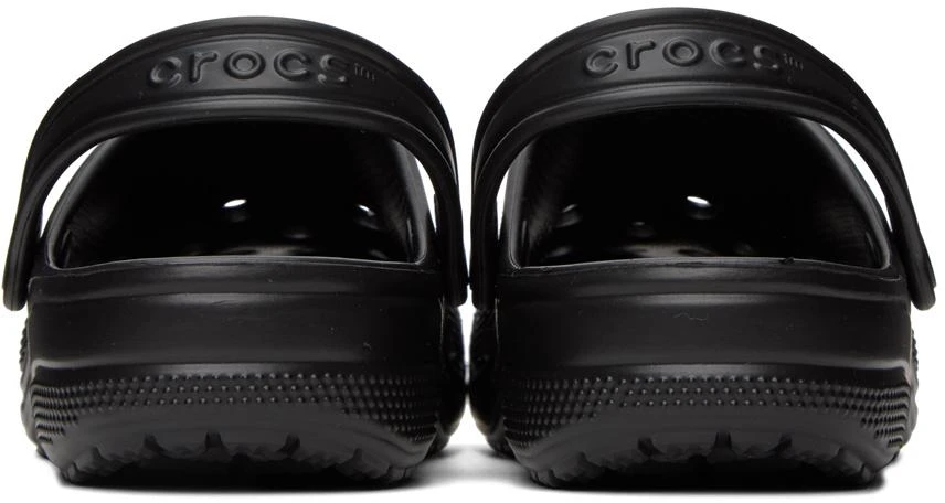 商品Crocs|Black Classic Clogs,价格¥121,第2张图片详细描述