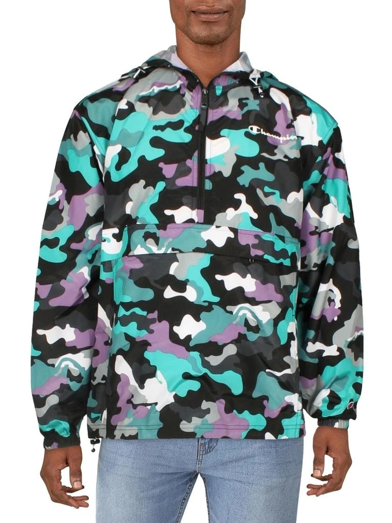 商品CHAMPION|Mens Camouflage Packable Raincoat,价格¥199,第1张图片