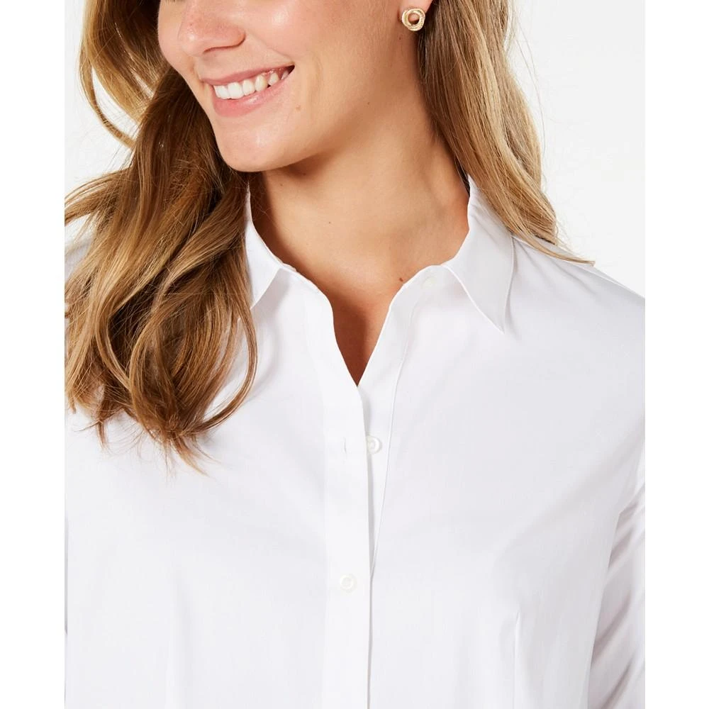 商品Charter Club|Classic Button-Front Shirt, Created for Macy's,价格¥129,第3张图片详细描述