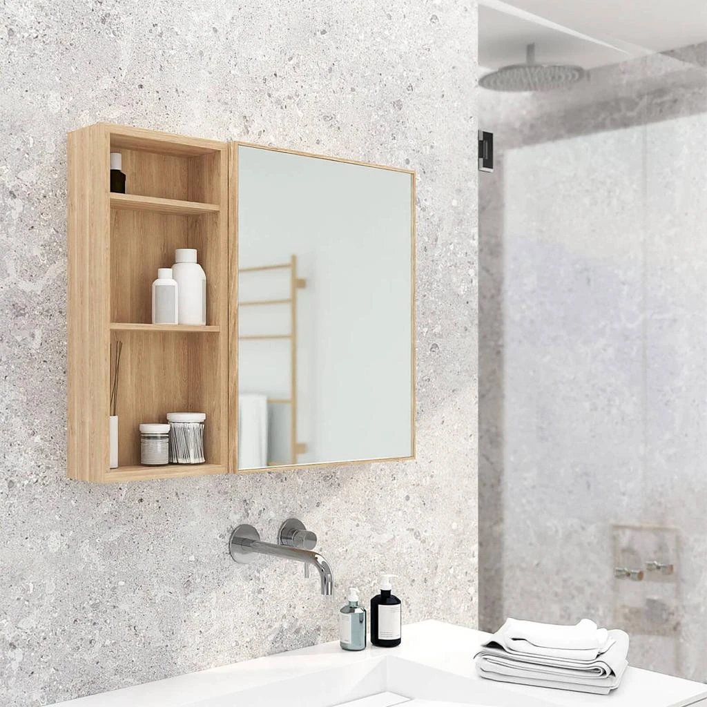 Wireworks Natural Oak Slimline 550 Box Shelf 商品