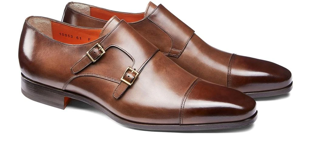 商品Santoni|双搭扣皮鞋,价格¥4429,第2张图片详细描述
