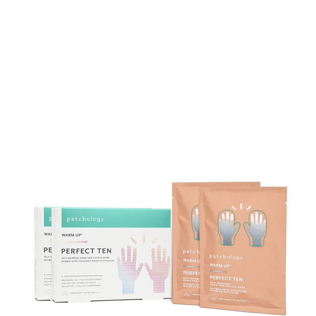 商品Patchology|Patchology Warm Up "Perfect Ten" Self-Warming Hand & Cuticle Mask,价格¥84,第3张图片详细描述